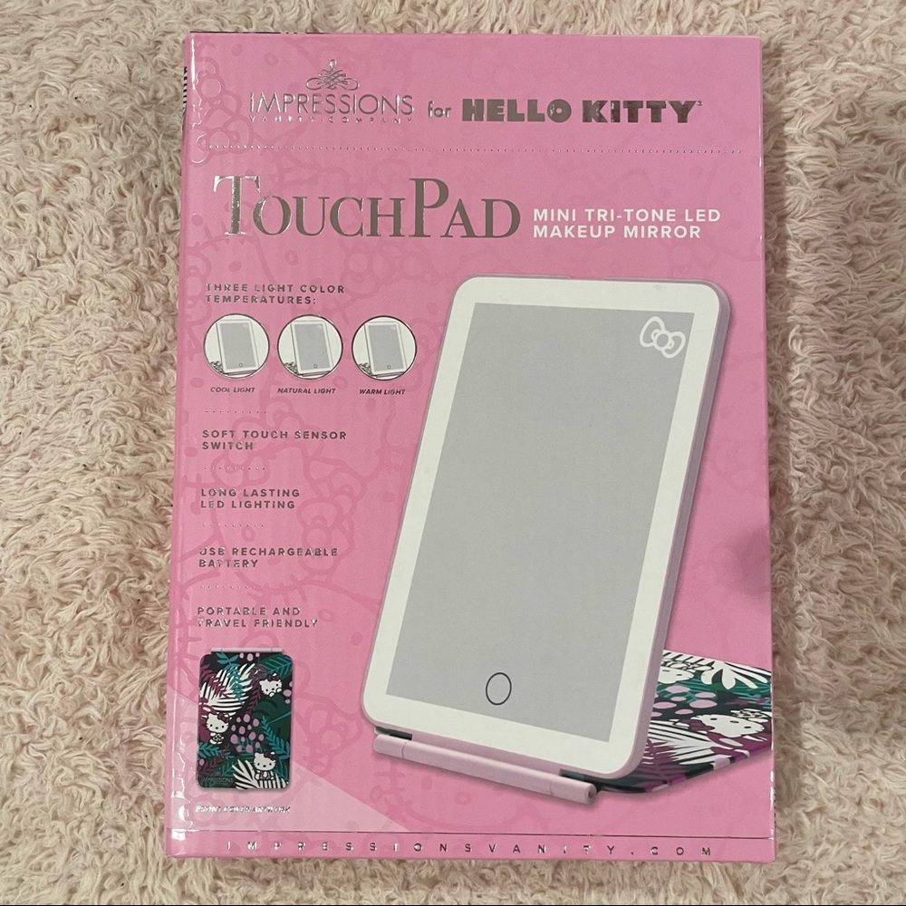 Impressions Hello Kitty Mini Tri-tone Mirror